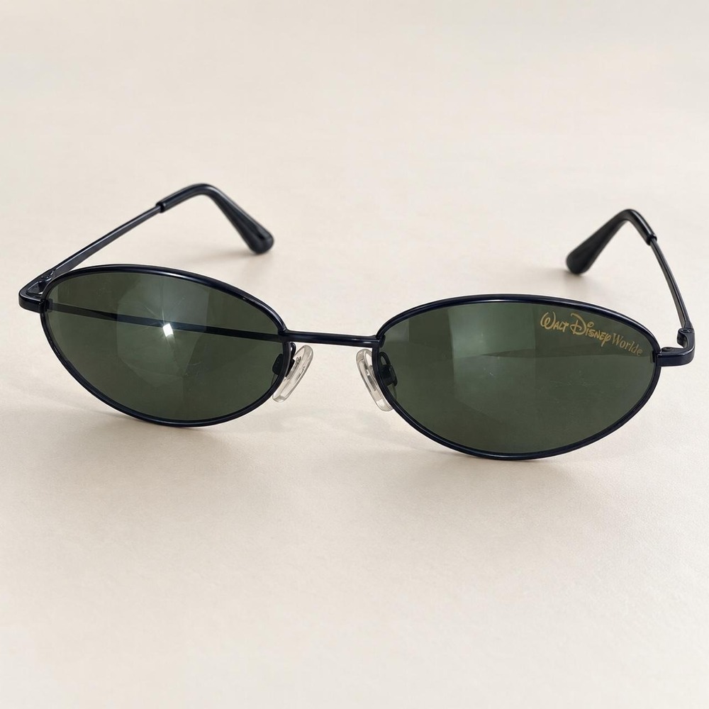 Walt Disney World Oval Sunglasses – Green Lenses